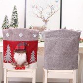 New imitation leather three-dimensional cartoon doll chair covers Santa-Claus table and chair covers kitchen dress up props