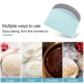 non stick pastry cookie silicone bread cake chopper cutting dough scraper