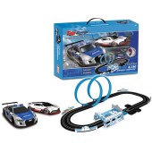 licensed electric race track 2 players plastic kids toy track