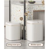 Three Modes Induction Smart Sensor Trash Can Waterproof Bathroom Living Room Kitchen Indoor