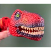 Dinosaur shark pecker retractable spring robotic hand clip creative decompression compulsion children's toys birthday gift