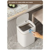 Three Modes Induction Smart Sensor Trash Can Waterproof Bathroom Living Room Kitchen Indoor